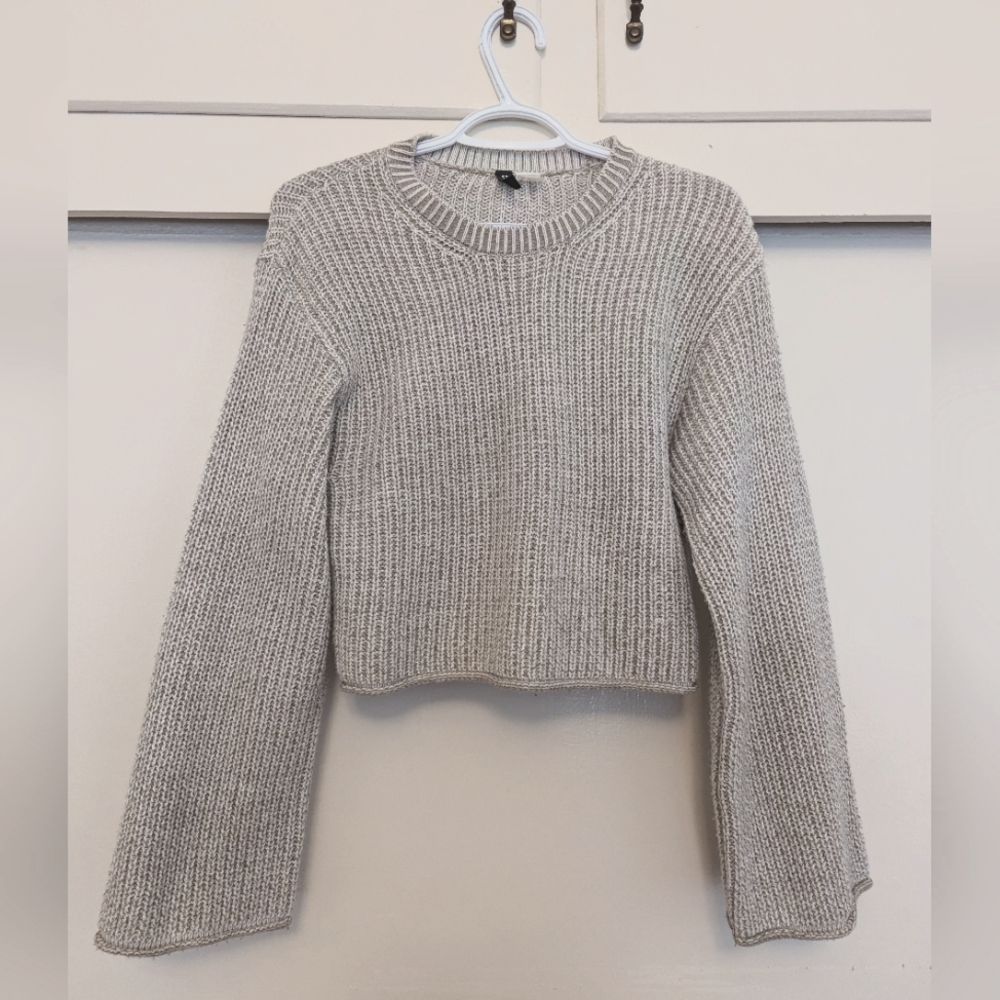 H&M white sweater